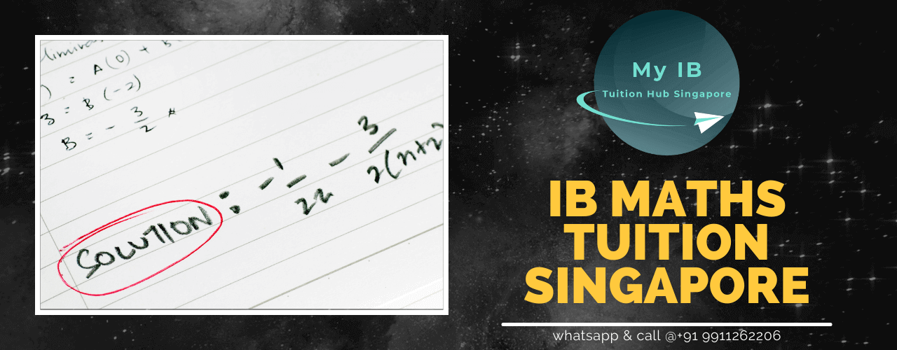 IB Maths AA Tuition in Singapore