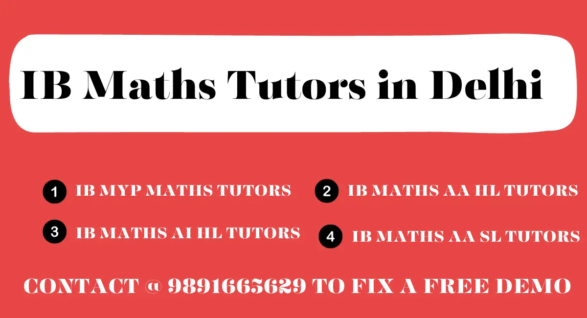 IB Maths Tutors in Delhi