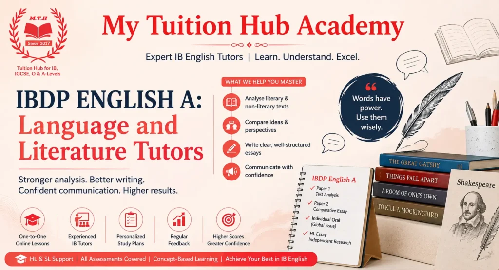 ib english tutor